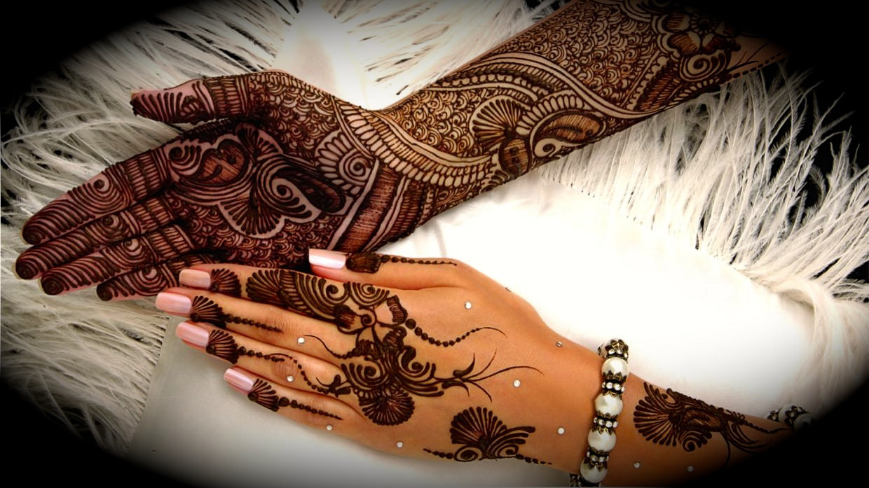 Banner Henna Hands