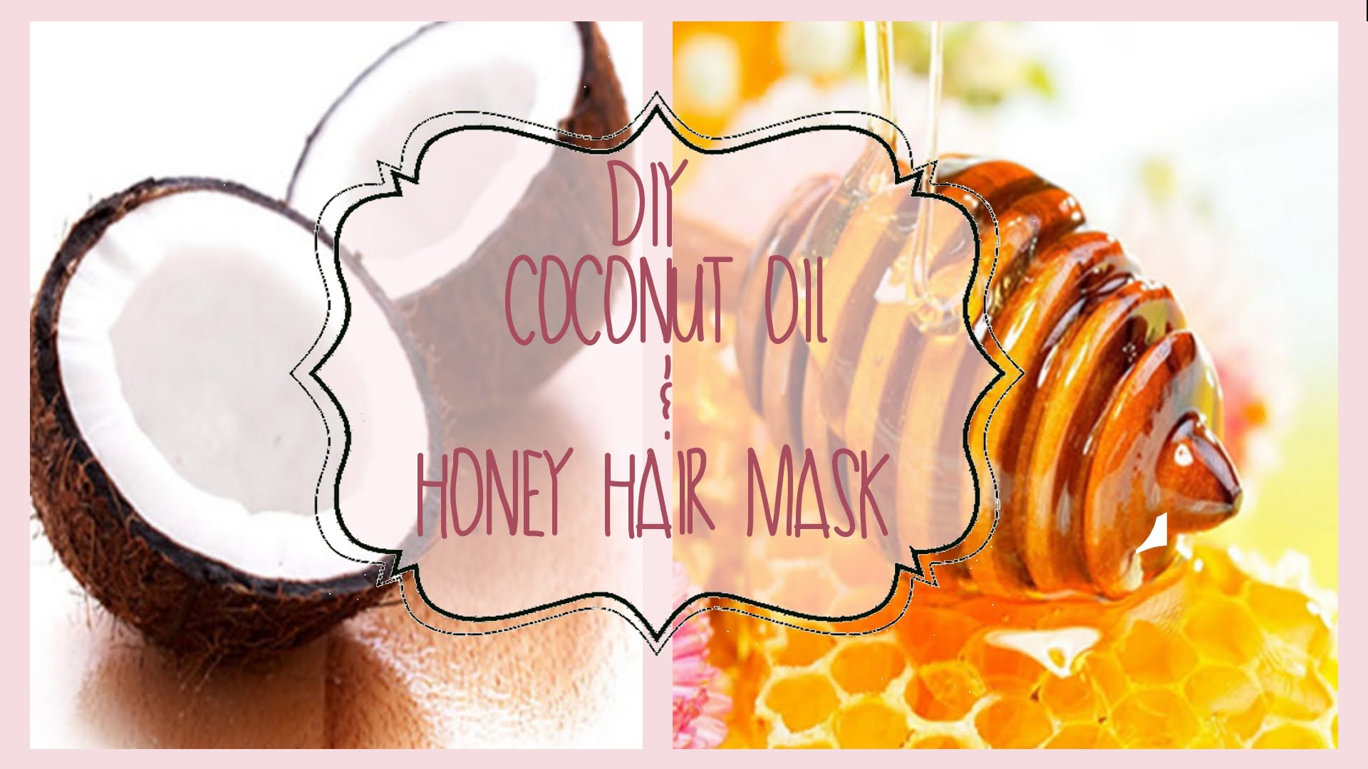 Homemade Coconut Oil and Honey Hair Mask