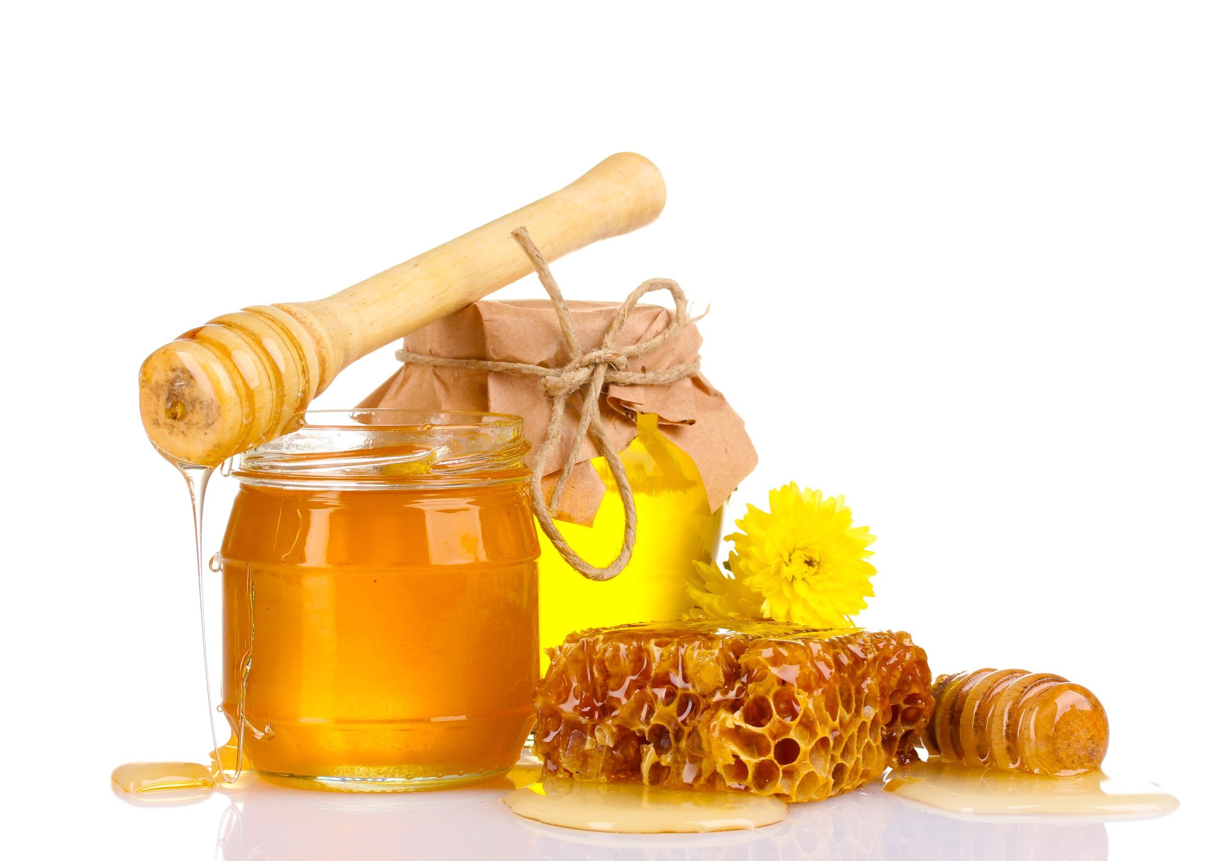 Honey honey comb jars