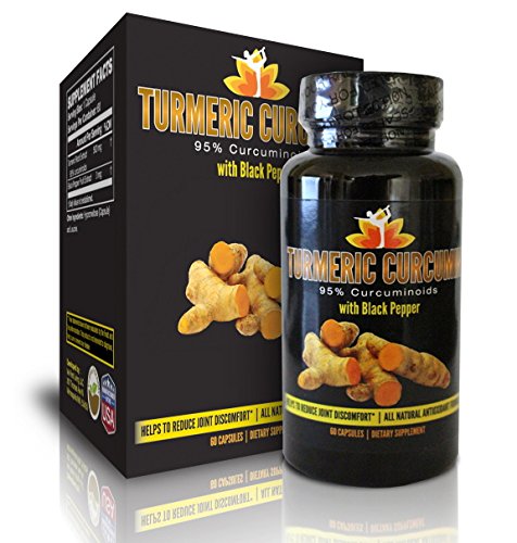 Me First Living Premium Turmeric Curcumin With Black Pepper, 95% Curcuminoid