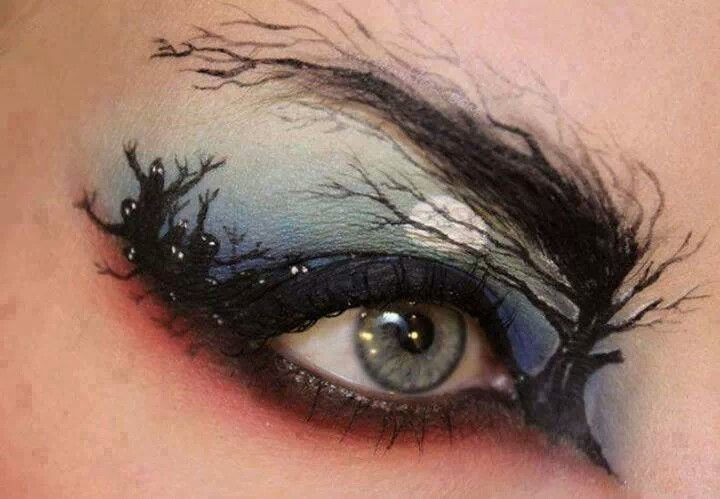 eye make up halloween